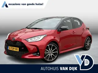 Toyota Yaris 1.5 Hybrid GR Sport | Voll.Historie/Camera/Navi/Pano.Dak/Head-Up/Leder-Alcantara/Clima/