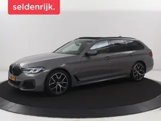 BMW 5-serie Touring 520i M Sport Plus | Panoramadak | Leder | Elektrische stoelen | Stoelverwarming 