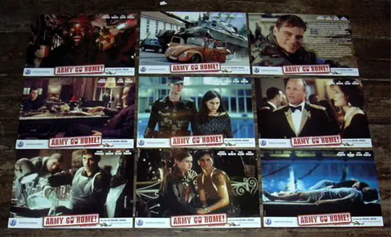 BUFFALO SOLDIERS lobbycard set.