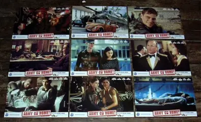 BUFFALO SOLDIERS lobbycard set.