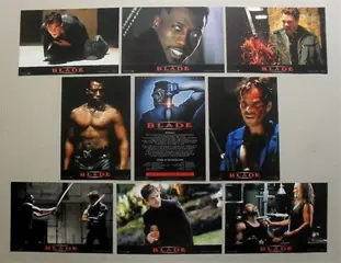 BLADE lobbycard set.