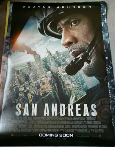 SAN ANDREAS filmposter.