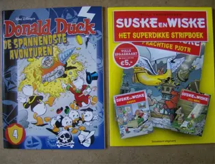 Donald duck en suske en wiske adv.954