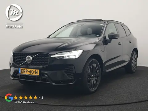 Volvo XC60 T6 AWD Plus Dark LONG RANGE PHEV 350pk Dealer O.H. | Trekhaak Af Fabriek | Panodak | Came