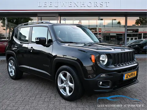 Jeep Renegade 1.4 MultiAir Longitude, AUTOmaat, stuur-stoelverw., navi,  cruise, airco, keyless, NL.