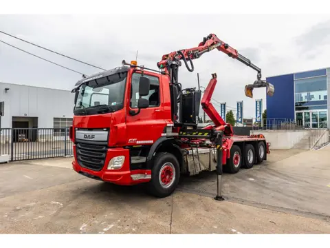 DAF CF 440 FAK-8x2 + Palfinger Epsilon Q180 Z95TR