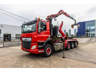 DAF CF 440 FAK-8x2 + Palfinger Epsilon Q180 Z95TR