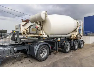 Renders BETON MIXER 12M3 + MOTOR (MALAXEUR/MISCHER)