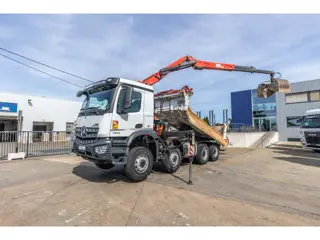 Mercedes-Benz AROCS 3243 BB+BIBENNE+ BAE HYDR+FASSI 16T/m+2EXT