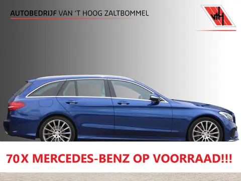 Mercedes-Benz C-Klasse Estate 400 4MATIC AMG PANORAMADAK LUCHTVERING LEDER MEMORY HEAD-UP COMAND 19'