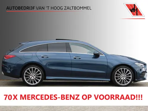 Mercedes-Benz CLA-Klasse Shooting Brake 250e AUT8 AMG Line PANORAMADAK SFEER CARPLAY KEY-LESS Go 19'