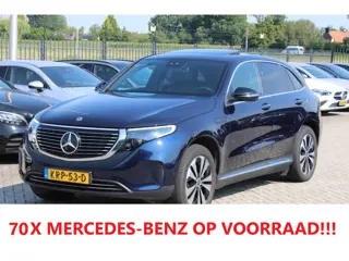 Mercedes-Benz EQC 400 4MATIC 80kWh (SOH 95.84%) Luxury LEDER SCHUIFDAK KEY-LESS GO TREKHAAK SFEER