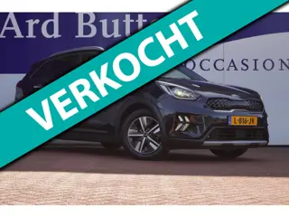 Kia Niro 1.6 GDi Hybrid DynamicPlusLine+Leder+breed-Navigatie+camera+stoel&stuur-verw = SUPER !!