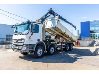 Mercedes-Benz ACTROS 3236 MP3 +GRUE HIAB XS166 HIDUO/3EXT