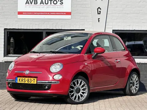 Fiat 500 C 1.2 Lounge Cabrio Airco PDC Half Leder
