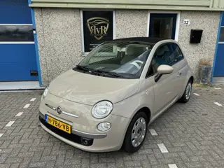 Fiat 500C 0.9 TwinAir Lounge Cappuccino Cabrio (bj 2013)
