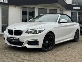 BMW 2 Serie Cabrio 218i High Executive M Sport Pakket, Leder, 18"LMV, Navigatie, Windscherm