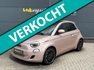 Fiat 500 La Prima 42 kWh *camera *leer *pano *SOH 94.90%