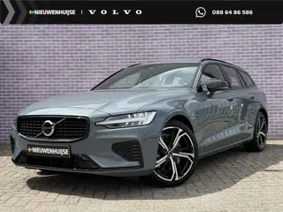 Volvo V60 2.0 T8 Plug-in hybrid AWD Plus Dark | 455PK | Thunder Grey | SOH:98% | Harman/Kardon | Sto