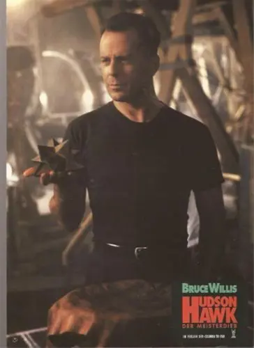 HUDSON HAWK lobbycard set.