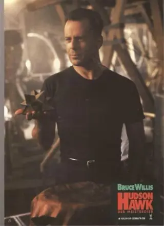 HUDSON HAWK lobbycard set.