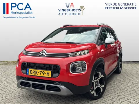 Citroën C3 Aircross 1.2 110pk S&S Shine **mooie uitvoering in helder rood** Vingerhoets; Vierde Gene