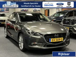 Mazda 3 2.0 SkyActiv-G GT-M 120PK Navi Leder Bose Cruise Head Up Display Trekhaak