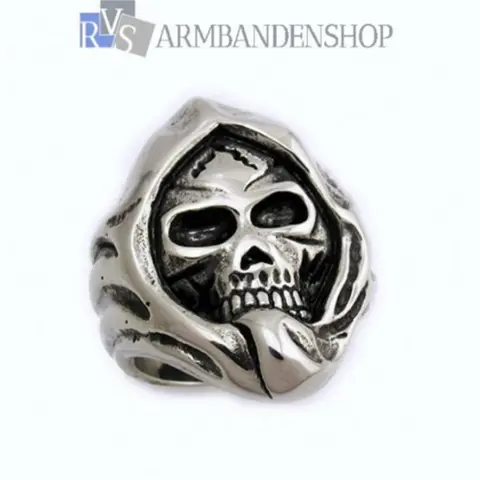 Div rvs bikers ringen heren ring skull doodskop doodshoofd
