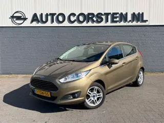 Ford Fiesta 100PK 5Drs Navi Ecc Bluetooth Cruise Control Voorruitverwarming Pdc Titanium USB Lmv 15"