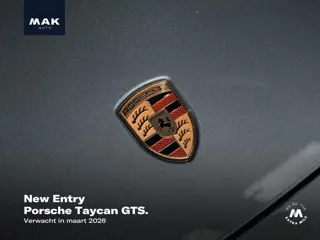 Porsche Taycan GTS, NL-auto, 1e eig., pano, Burmester, 4W-best., InnoDrive, sp.chrono, bijrijdersdis