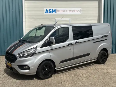 Ford Transit Custom 320 2.0 130Pk TDCI L2H1 Trend DC / Cruise / Airco / 2x SCHUIFDEUR / Trekhaak / A