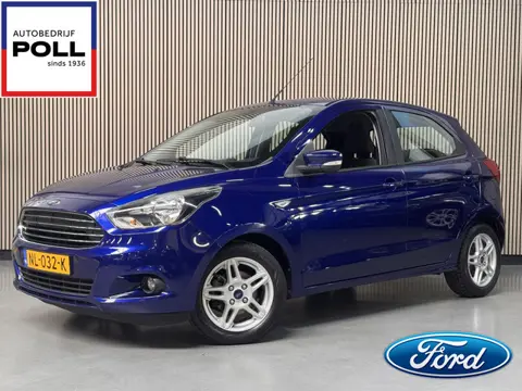 Ford Ka+ 1.2i 85pk Ultimate Airco Parkeersensoren LM velgen met All season Banden 5d Dealeronderhoud