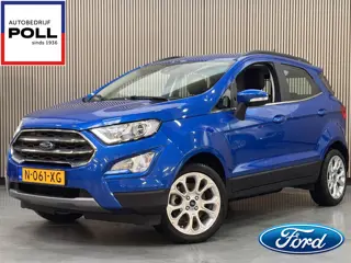 Ford EcoSport 125pk Titanium Half Leer Climat Cruise Apple Carplay Parkeersensor Dealeronderhouden