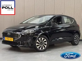 Ford Fiesta 125pk Eco Hybrid Titanium Apple Carplay Climat Cruise Parkeersensoren All Season Banden 