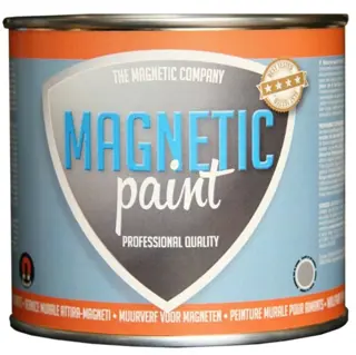 MAGNEETVERF Magnetic Paint, extra strong lichtgrijs 0,5 L