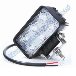 Led Werklamp Rechthoekig 12-24V 18W 1200Lm