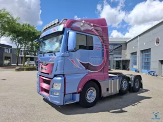 MAN TGX 26.480 / GERMAN TRUCK / 640557 KM / LIFT+LENKACHSE / DOUBLE TANK / FRIDGE / MANUAL / EURO-6 