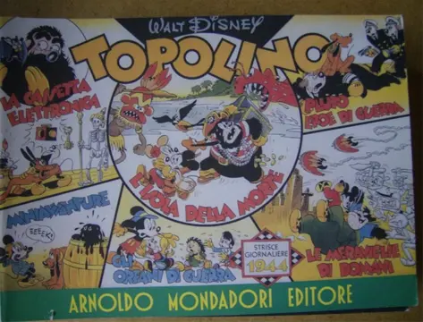Topolino italiaans disney adv. 1193