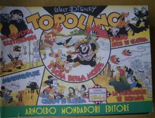 Topolino italiaans disney adv. 1193