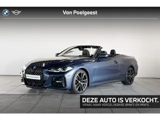BMW 4 Serie Cabrio 420i High Executive