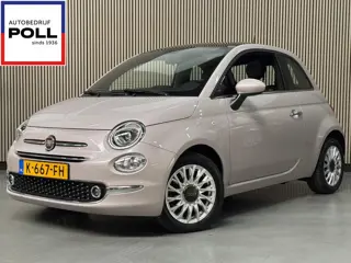 Fiat 500 1.0 Hybrid Star Panoramadak Half Leer Cruise control Parkeersensoren Dealeronderhouden