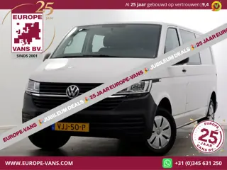 Volkswagen Transporter T6.1 2.0 TDI 150pk Lang D.C. Airco/Achterklep K8 02-2021