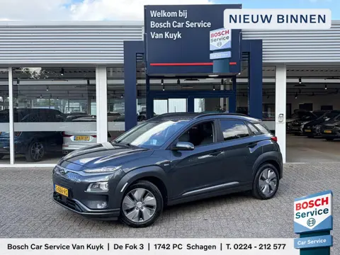 Hyundai Kona EV Premium 64 kWh / NL-Auto / 204 PK / Warmtepomp / Apple-Carplay & Android-Auto / Stoe