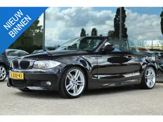 BMW 1-SERIE CABRIO 125I HIGH EXECUTIVE M-SPORT | XENON | LEDER | MEMORY | KEY-LESS | STOELVERW.