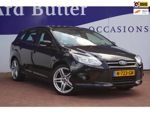 Ford Focus Wagon 1.0 EcoBoost Titanium+airco+Elek-Pakket+18"Lmv+Parkeer-Hulp+stoel-verw = TOP ONDERH