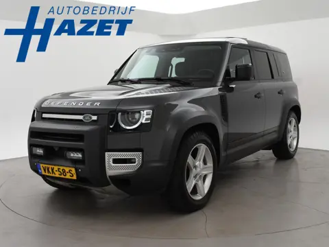 Land Rover Defender 3.0 P400 6-CILINDER BENZINE GRIJS KENTEKEN HSE + PANORAMA | HEAD-UP | TREKHAAK |