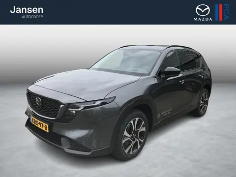 Mazda CX-5 2.5 E-SKYACTIV G 141 M HYBRID Exclusive-Line , Automaat, Half Leder, 360 Camera, Bose, Ap