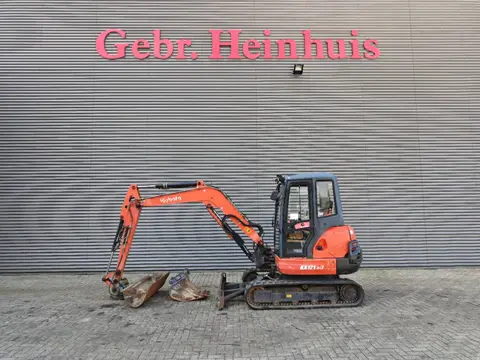 Kubota KX 121-3 2 Buckets 2 Pieces! (bj 2017)