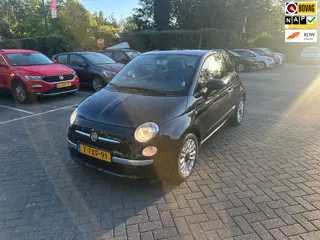 Fiat 500 0.9 TwinAir Turbo Lounge , panoramadak , navigatie