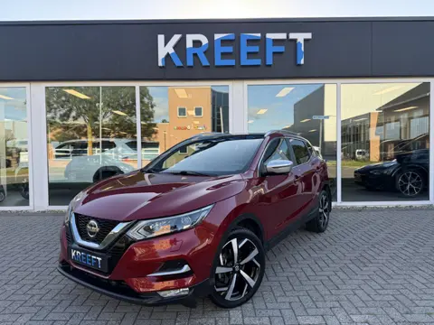 Nissan QASHQAI 1.2 Tekna + Leder | Trekhaak Afn (bj 2018)